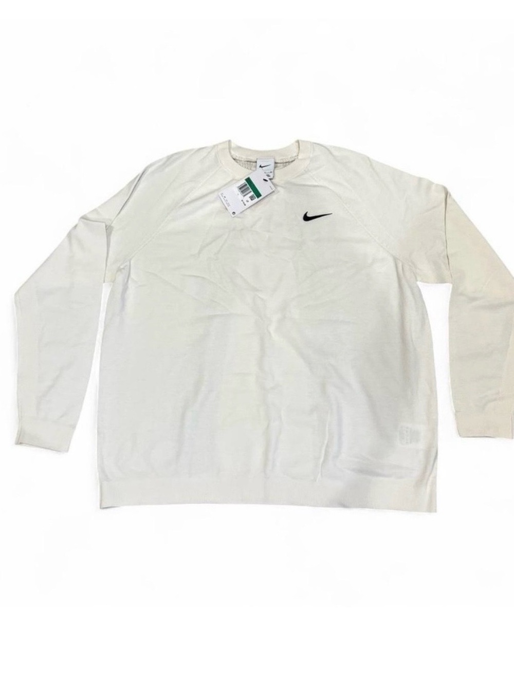 Nike Women's Tour Golf Sweater/Pale Ivory/Size XL